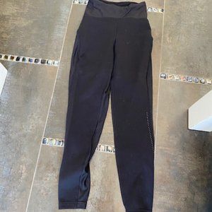 Size 2 Lululemon Black sweatpants Leggings